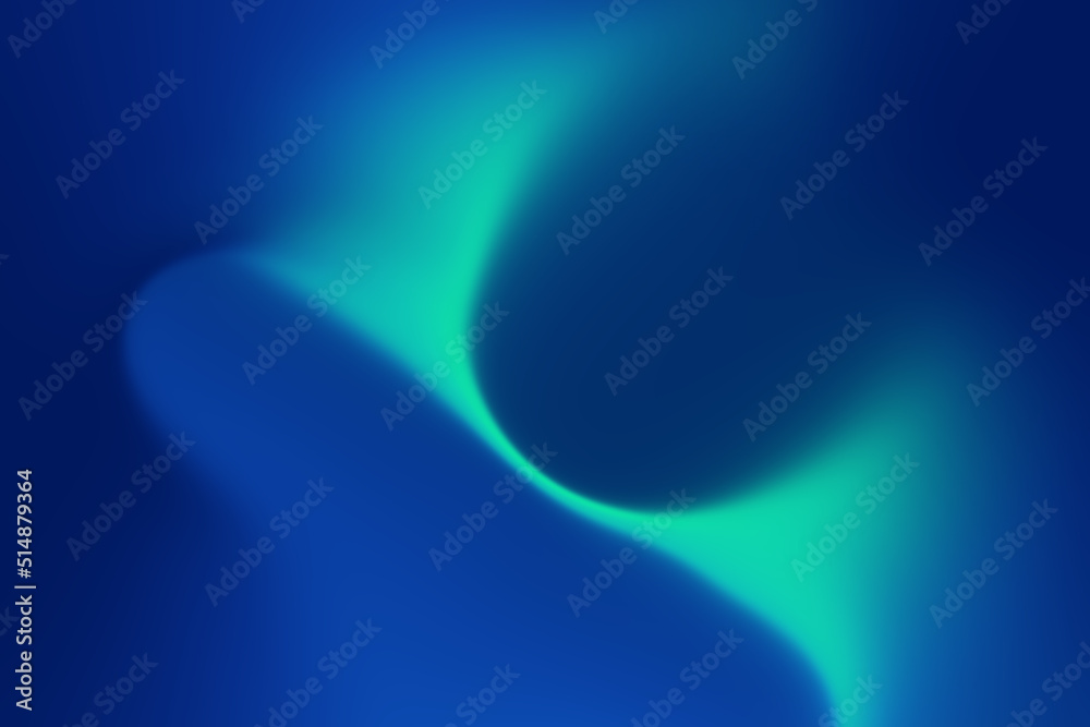 abstract gradient organic shape blurry background