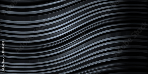 abstract metal curve lines background