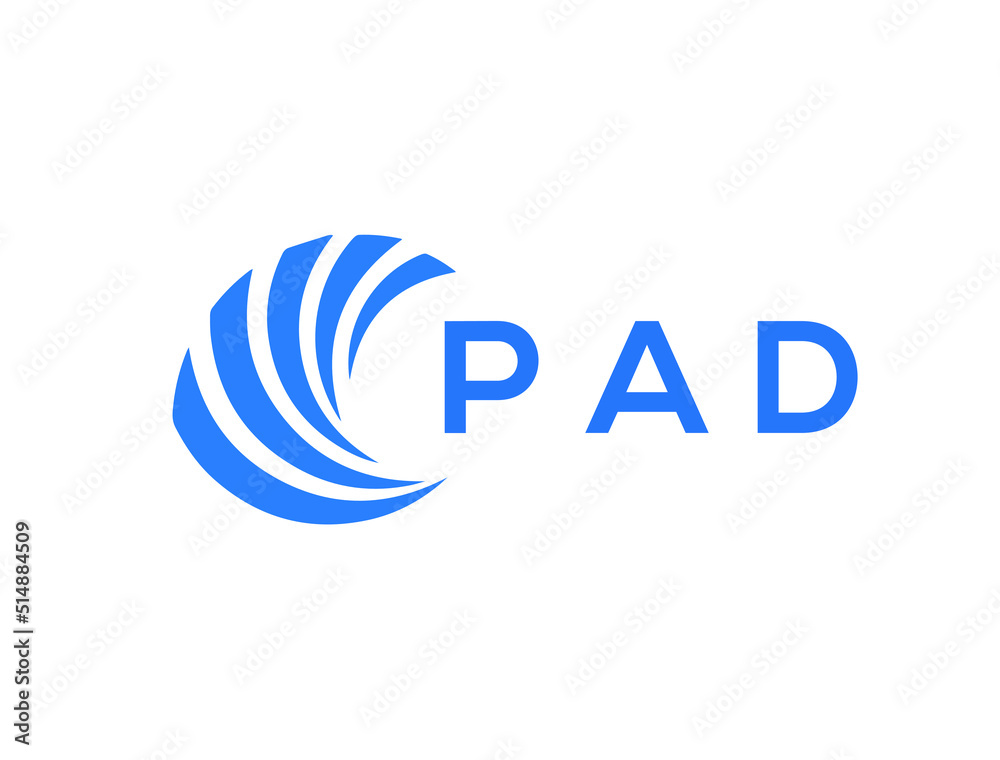 PAD Flat accounting logo design on white background. PAD creative initials Growth graph letter logo concept. PAD business finance logo design.
PAD Flat accounting logo design on white background. PAD creative initials Growth graph letter logo concept. PAD business finance logo design.