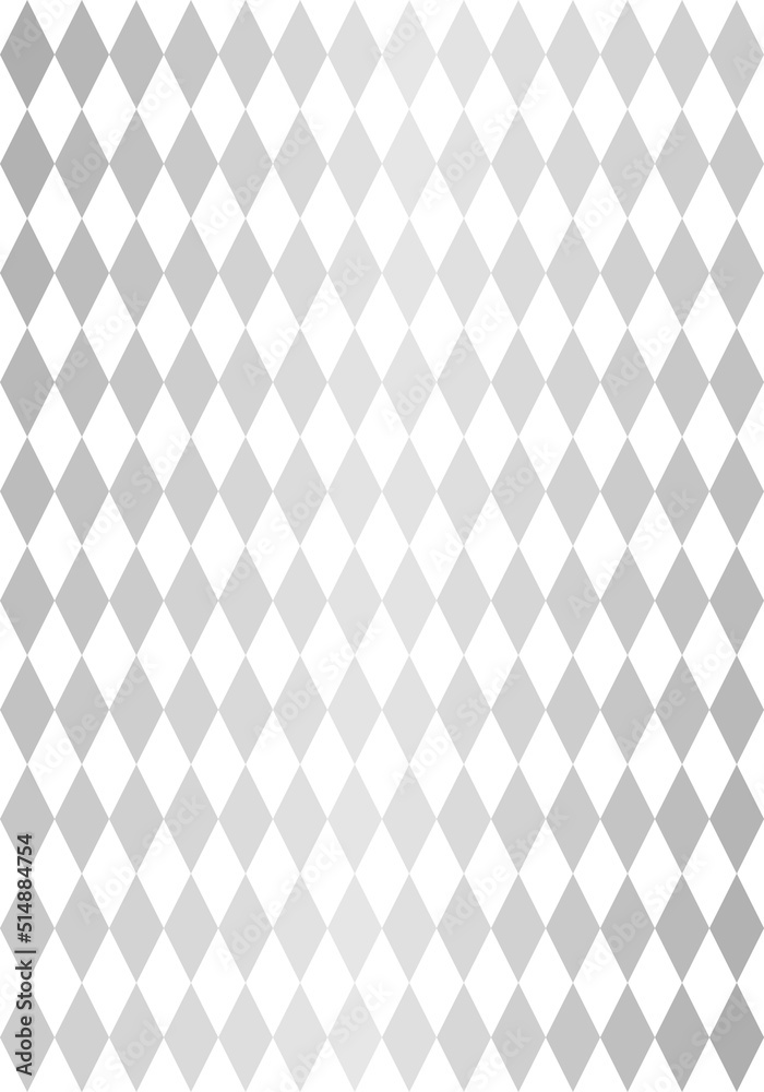 Seamless Argyle pattern. White geometric diamond shape. Grey gradient background. Vector illustration. Seamless Argyle pattern. White geometric diamond shape. Grey gradient background. Vector illustration.
