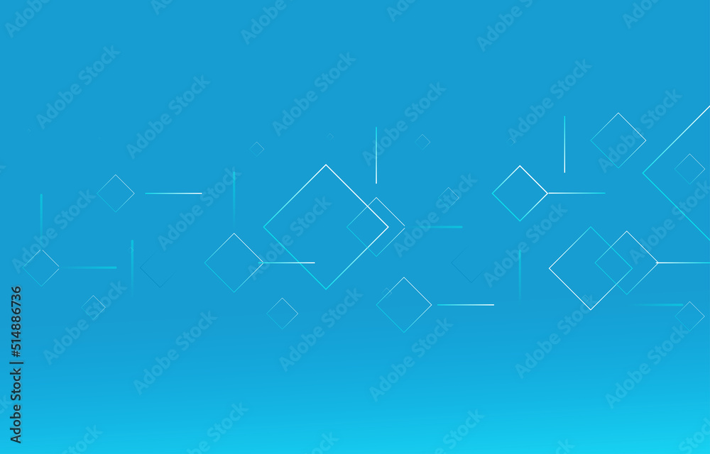 Soft light blue background with curve pattern graphics for illustration