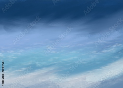 Abstract art background. Multi color ocean,