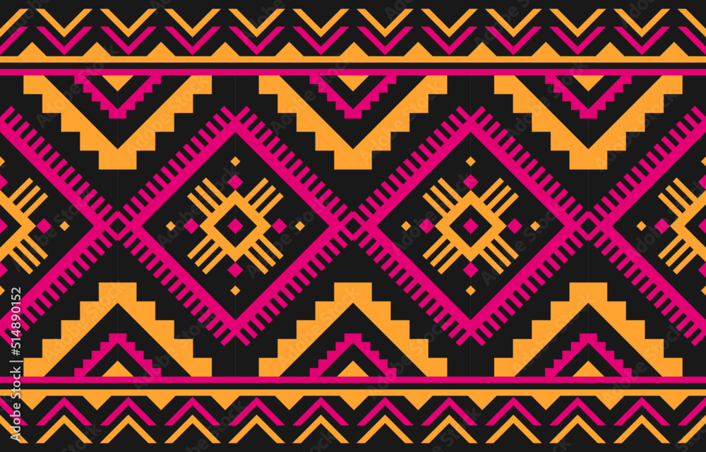 Beautiful carpet ethnic art. Geometric ethnic seamless pattern in tribal. American, Mexican style. Design for background, wallpaper, illustration, fabric, clothing, carpet, textile, batik, embroidery. Beautiful carpet ethnic art. Geometric ethnic seamless pattern in tribal. American, Mexican style. Design for background, wallpaper, illustration, fabric, clothing, carpet, textile, batik, embroidery.