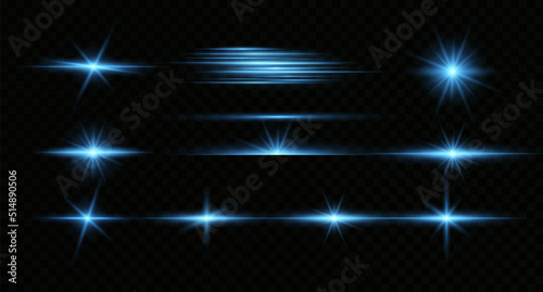 abstract blue background with stars