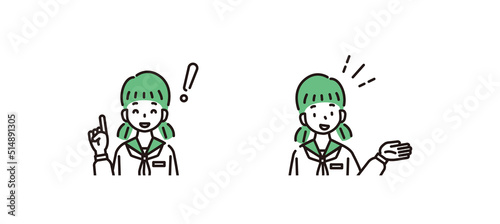 人物　イラスト　アイコン