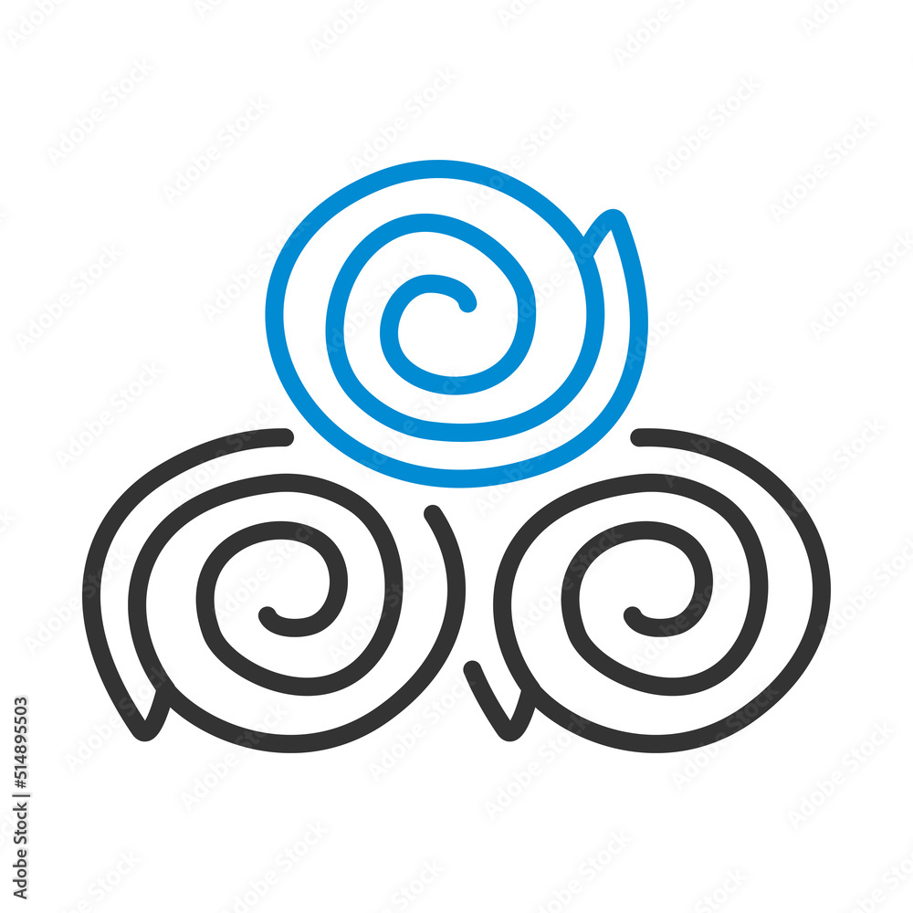 Towel Rolls Icon Towel Rolls Icon