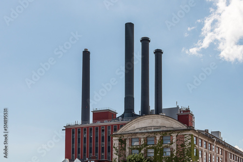 H. C. Ørsted Power plant fired with natural gas in Copenhagen, July 2, 2022 photo