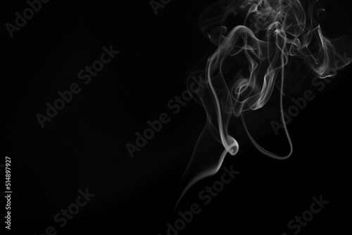 Fototapeta Naklejka Na Ścianę i Meble -  Smoke on the black background