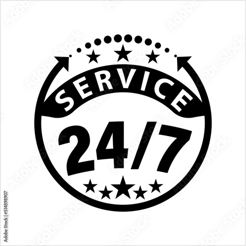 Service 24 7 Icon Y_2201001