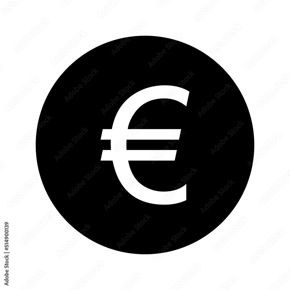 Euro sign simple icon on white background. Vector illustration. Money cash Vector illustration, EPS10.Currency symbol vector. Euro sign simple icon on white background. Vector illustration. Money cash Vector illustration, EPS10.Currency symbol vector.
