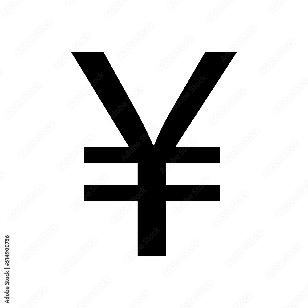 Yen sign simple icon on white background. Vector illustration. Money cash Vector illustration, EPS10.Currency symbol vector. Yen sign simple icon on white background. Vector illustration. Money cash Vector illustration, EPS10.Currency symbol vector.