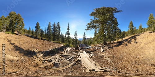 Robbers Meadow cabin (ruins) photo