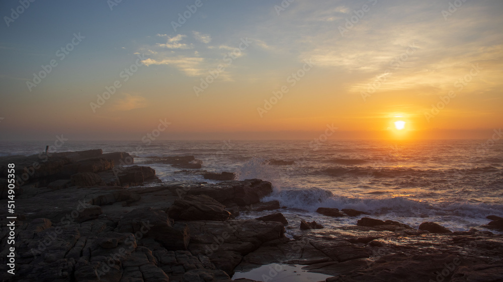 Ocean view of the south coast of South Africa