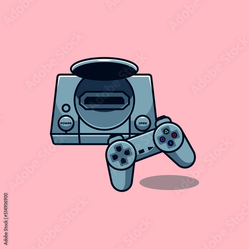 games mascot character logo design vector illustration