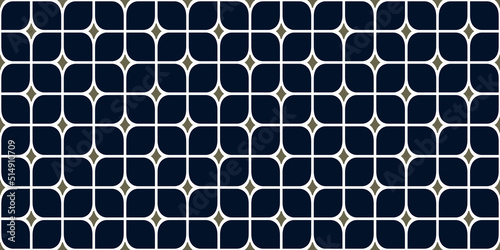 Diamonds seamless pattern classic blue white background geometric motif. Modern geometrical grunge texture fabric design textile swatch ladies dress, men's shirt, scarf all over print block