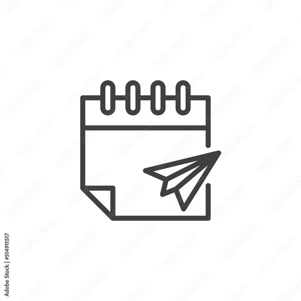 Flight Schedule Line Icon Stock Vector Adobe Stock flight-schedule-line-icon-stock-vector-adobe-stock