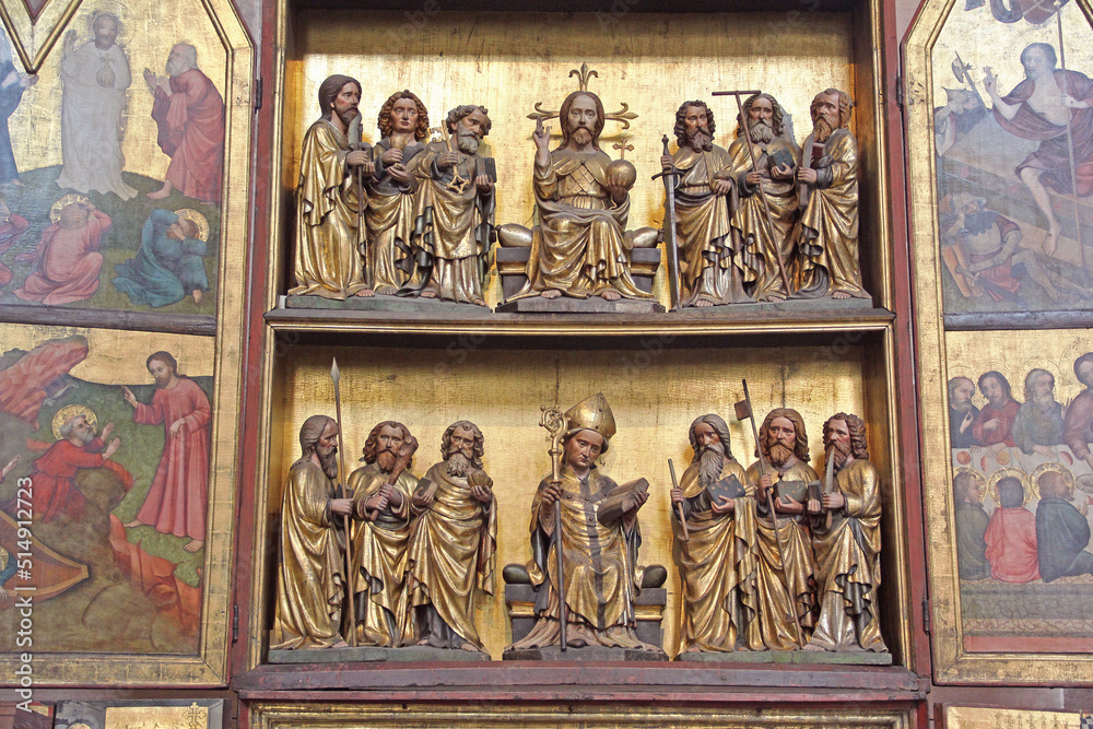 Fototapeta premium Lorenzkirche Nürnberg