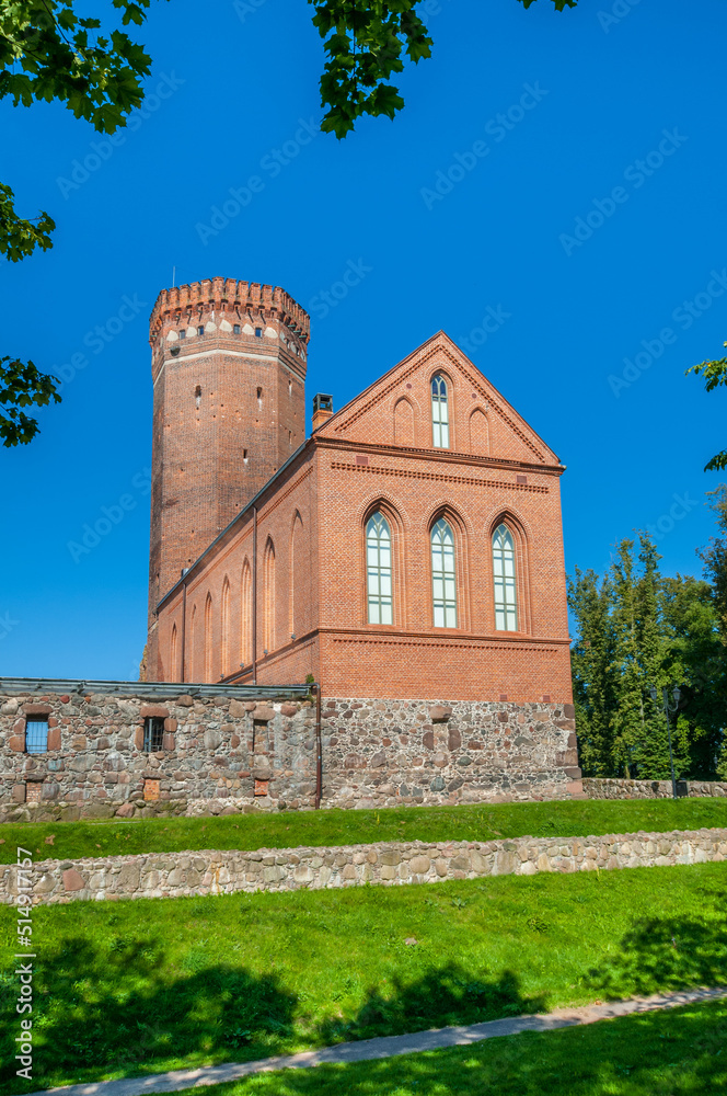 Castle in Człuchów