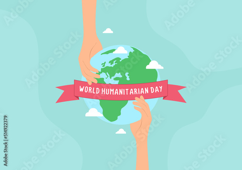Happy world humanitarian in...