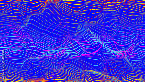 Glitch distorted geometric background . Modern art design . Glitched effect . Trendy defect error background with lines . Glitched artwork .Broken effect .vector 