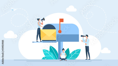Running up. Career development or wealth management concept. Pay raise salary increase, wages or income growth, investment profit and earning rising up. Flat business style. Illustration.