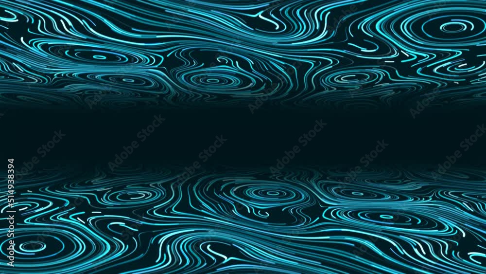 Animated spiral background frame for logos, symbols, icons. Floor and ...