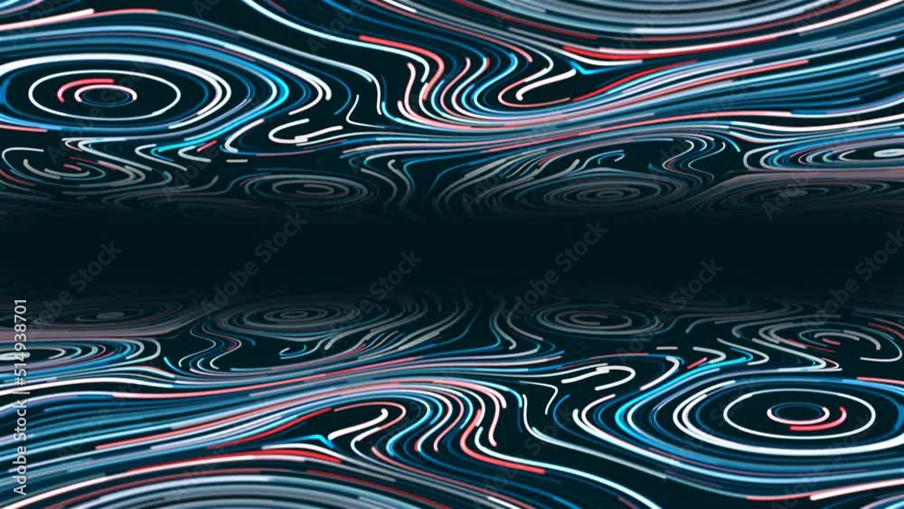 Animated spiral background frame for logos, symbols, icons. Moving ...