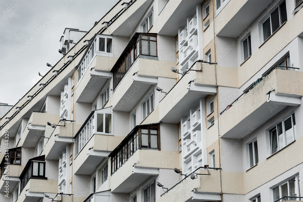 Obraz premium Apartment Block Architecture