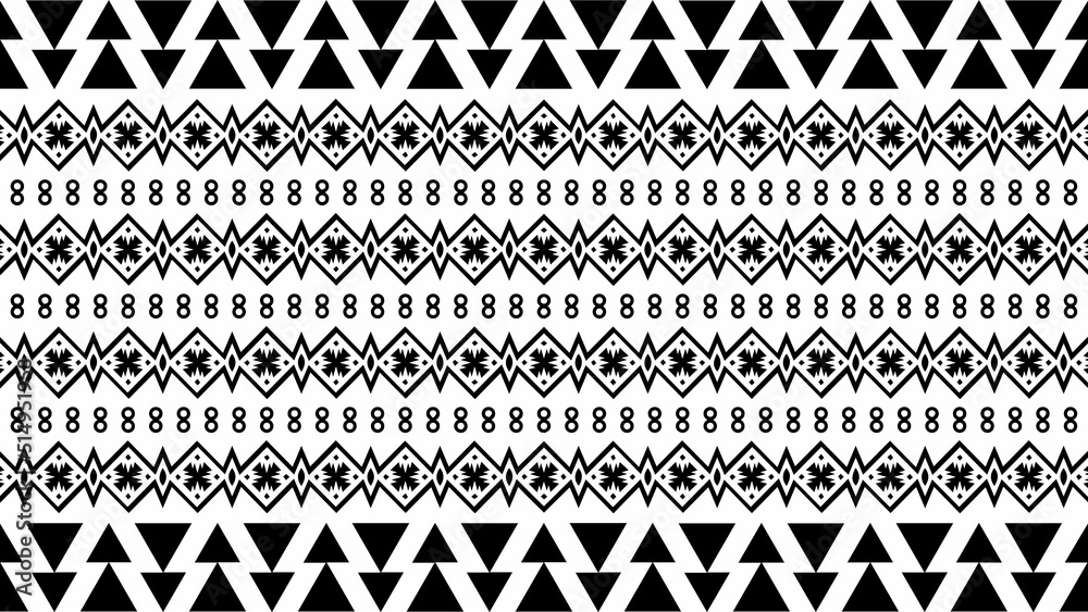 Fabric Textile Pattern Design Vector Illustration 