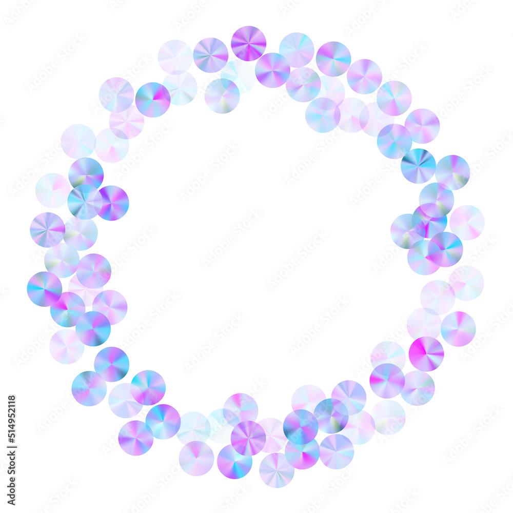Neon spangles confetti placer vector composition. Circle shiny bead elements party decor top view. New Year confetti scatter glossy background. Neon spangles confetti placer vector composition. Circle shiny bead elements party decor top view. New Year confetti scatter glossy background.