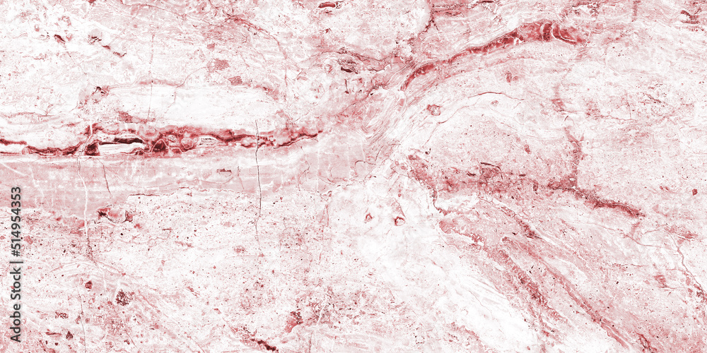 Marble background with red veins, natural marble texture background