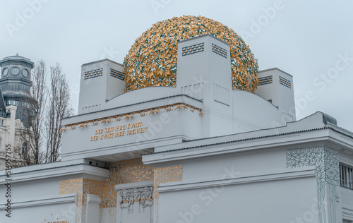 Foto The exterior of Vienna Secession Building