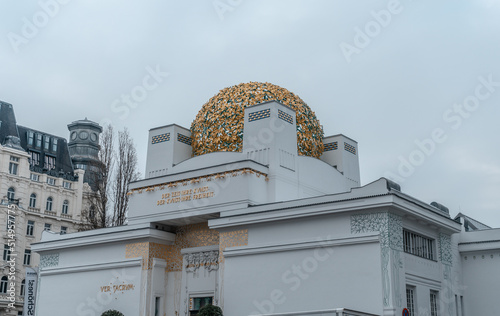 Foto The exterior of Vienna Secession Building