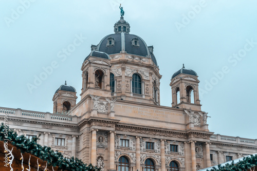 The exterior of Volkstheater building in Vienna