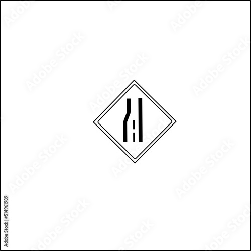 left lane reduction