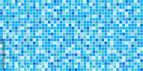 Checkered pattern. Mosaic background. Seamless abstract texture with many squares. Geometric tiled wallpaper. Doodle for flyers, shirts and textiles. Line backdrop. Artwork for design