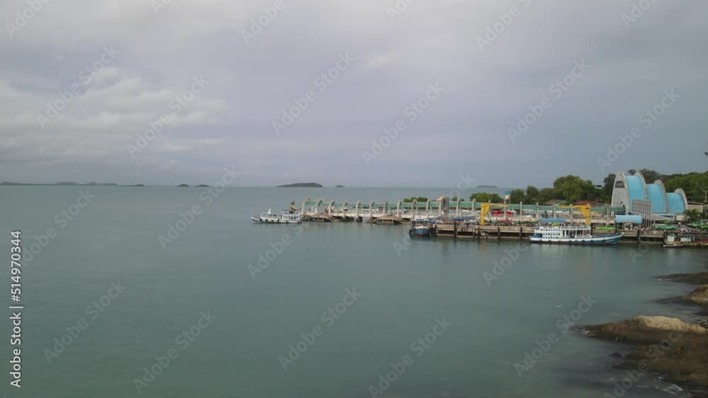 Aerial views of Koh Samet Island in Thailand Aerial views of Koh Samet Island in Thailand