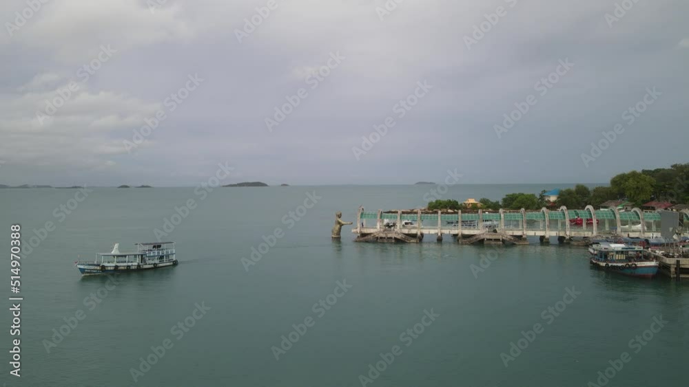 Aerial views of Koh Samet Island in Thailand Aerial views of Koh Samet Island in Thailand