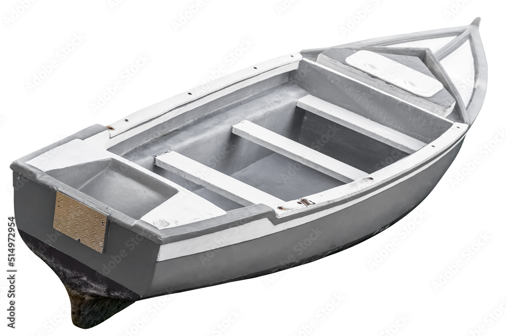 Barque de pêche sur fond blanc , île de la Réunion Stock Photo | Adobe ...