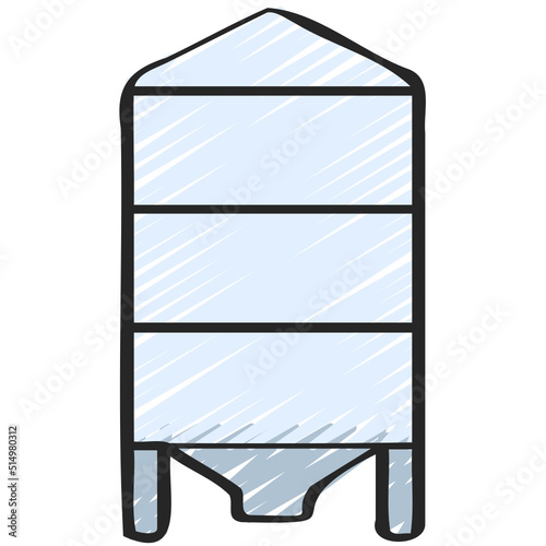 Single Silo Icon