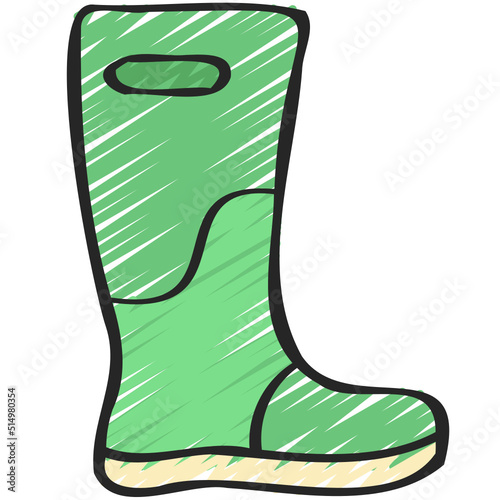 Wellington Boot Icon