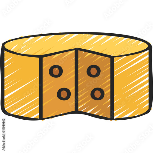 Cheese Block Icon