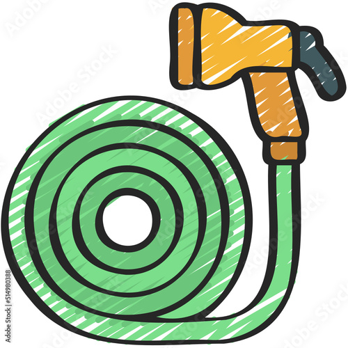 Water Hose Icon