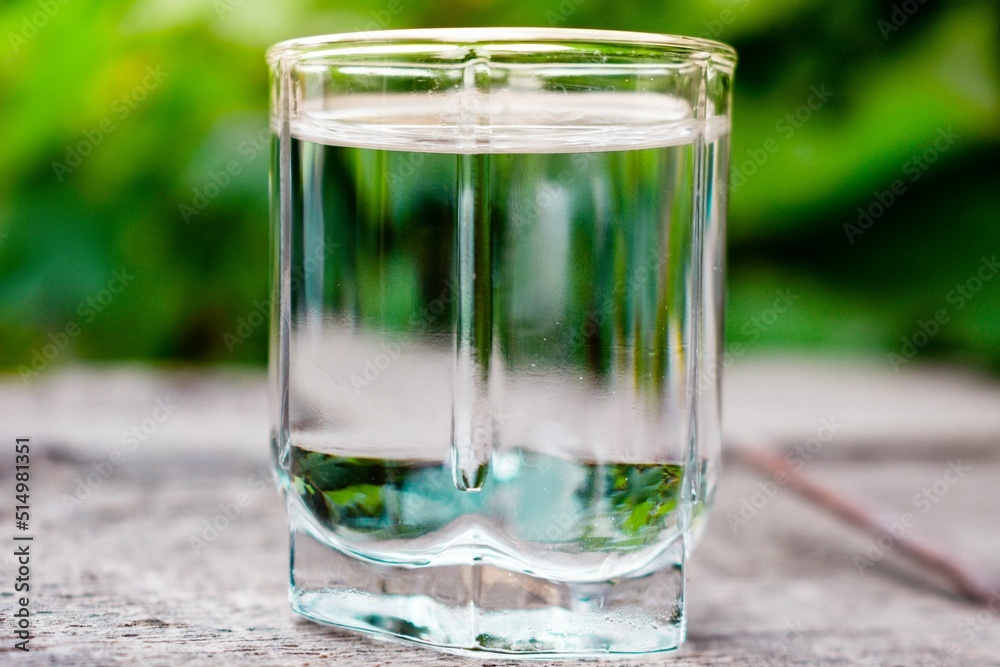 glass of water glass of water