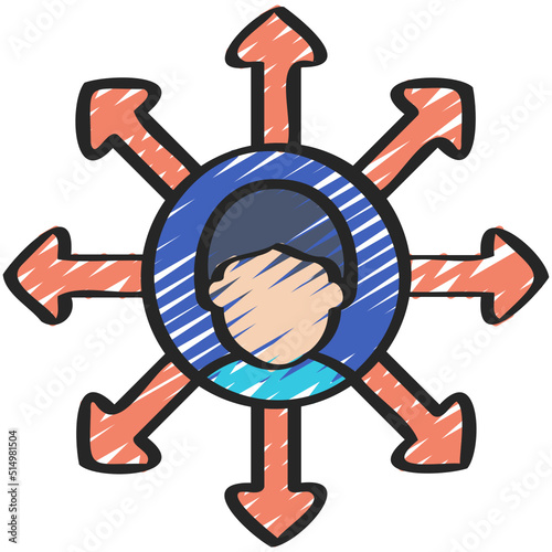 Outsource Employees Icon