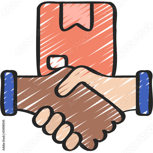 Supplier Agreement Icon