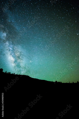 Milky way in El Llano Del Jable, La Palma Island, Canary Islands, Spain