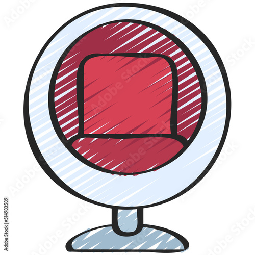 Ball Chair Icon