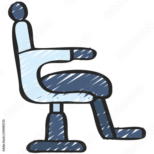 Barber Chair Icon