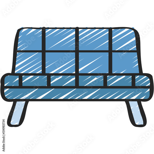 Sofa Bed Icon